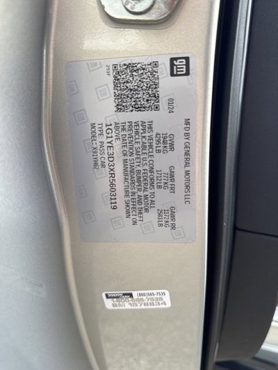 2024 Chevrolet Corvette Z06 2LZ