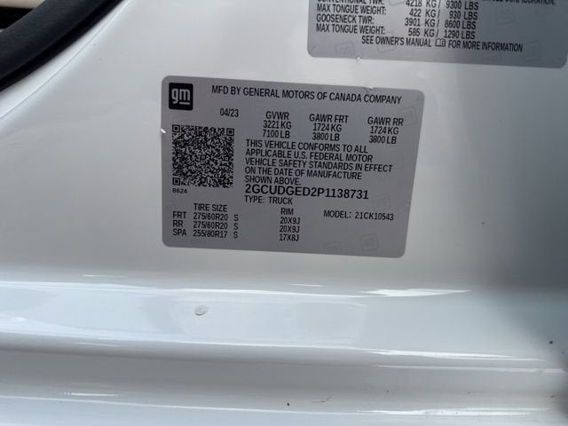 2023 Chevrolet Silverado 1500 LTZ