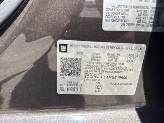 2021 Chevrolet Silverado 1500 LT