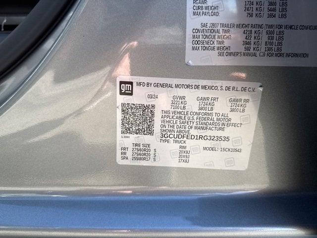 2024 Chevrolet Silverado 1500 LT Trail Boss