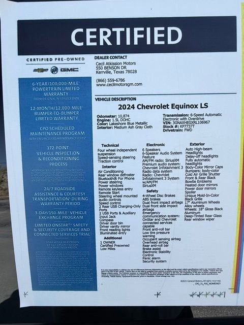 2024 Chevrolet Equinox LS