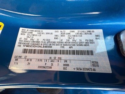 2022 Ford Bronco Outer Banks