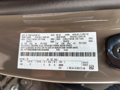 2027 Ford F-250SD Platinum