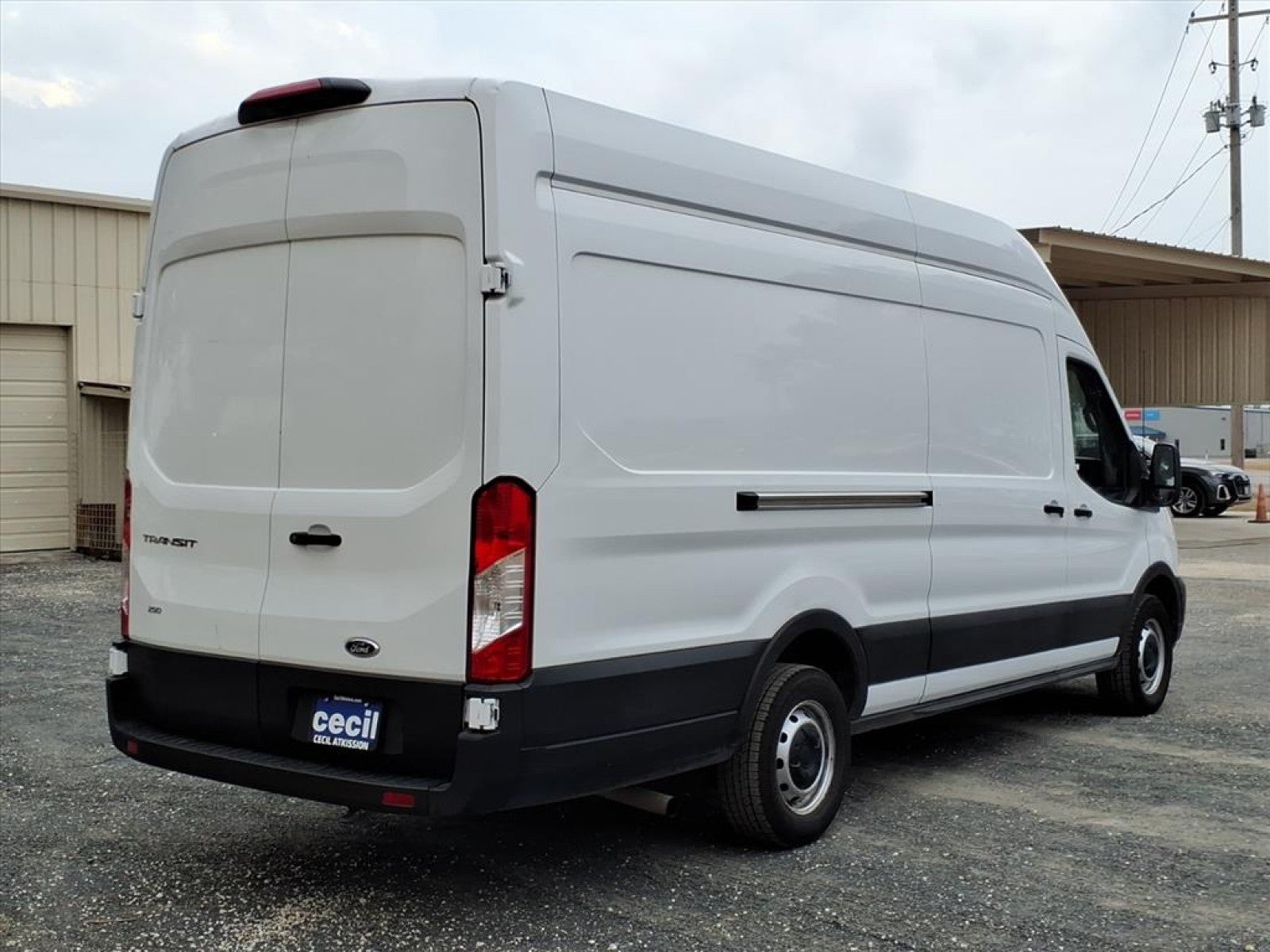 2023 Ford Transit Cargo Van T-250 148" EL Hi Rf 9070 GVWR RWD
