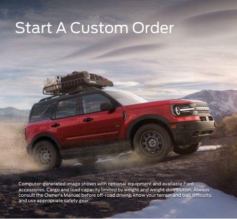 Start a custom order | Cecil Atkission Ford Hondo in Hondo TX