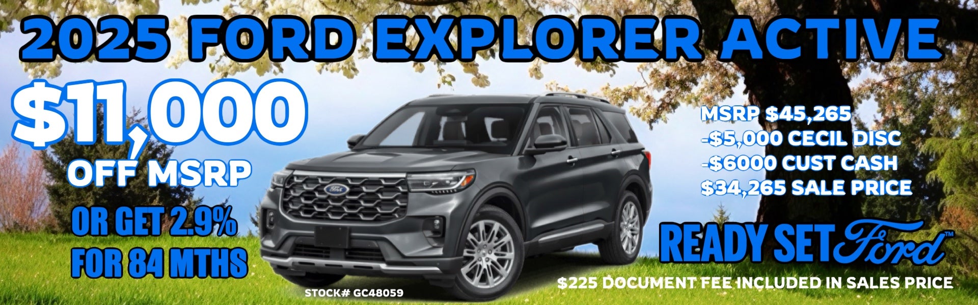 2025 Ford Explorer Active