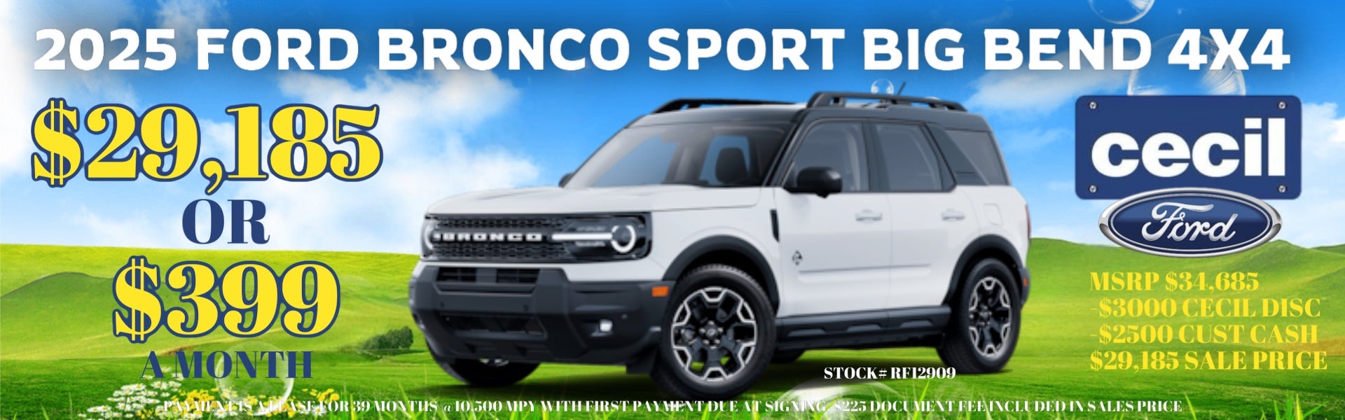 2025 Ford Bronco Sport Big Bend 4x4