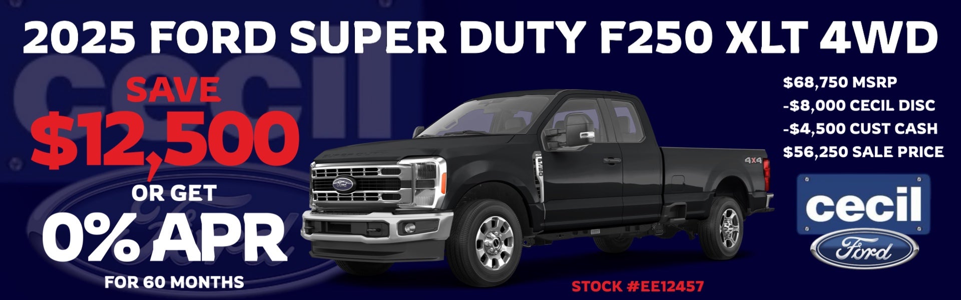 2025 ford super duty f250 xlt 4wd