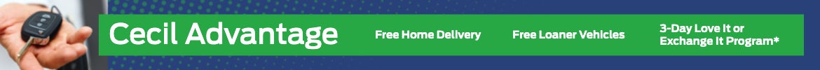 Free Home Delivery / Free Loaner Vehicles / 3-Day Love It or Exchange It Program
