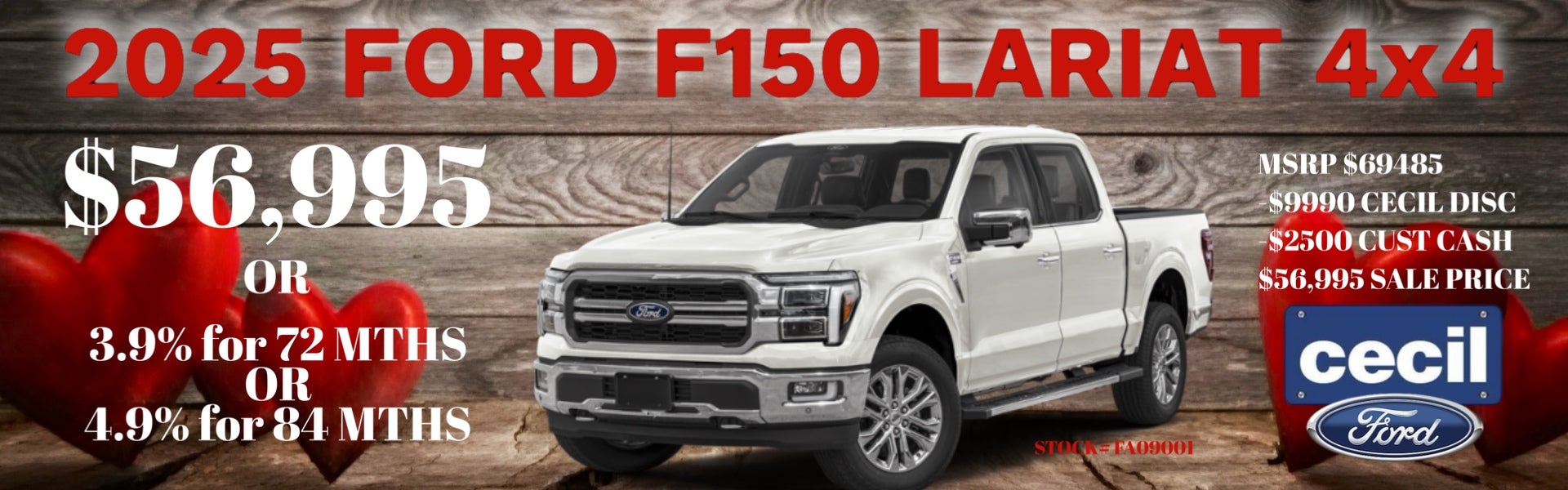 2025 Ford F150 Lariat 4x4
