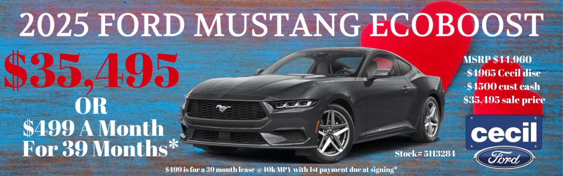 2025 Ford Mustang Ecoboost